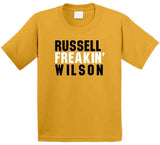 Russell Wilson Freakin Pittsburgh Football Fan V2 T Shirt
