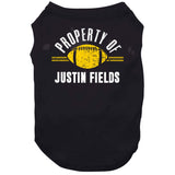 Justin Fields Property Of Pittsburgh Football Fan T Shirt