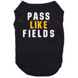Justin Fields Pass Like Fields Pittsburgh Football Fan T Shirt
