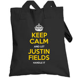 Justin Fields Keep Calm Pittsburgh Football Fan T Shirt