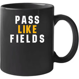 Justin Fields Pass Like Fields Pittsburgh Football Fan T Shirt