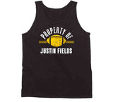 Justin Fields Property Of Pittsburgh Football Fan T Shirt