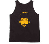 Jack Ham Silhouette Pittsburgh Football Fan Distressed T Shirt