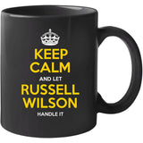 Russell Wilson Keep Calm Pittsburgh Football Fan T Shirt