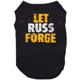 Russell Wilson Let Russ Forge  Pittsburgh Football Fan T Shirt