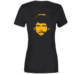 Jack Ham Silhouette Pittsburgh Football Fan Distressed T Shirt