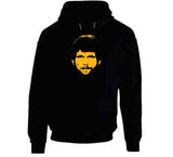 Jack Ham Silhouette Pittsburgh Football Fan Distressed T Shirt