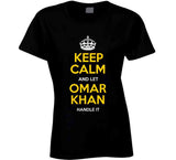Omar Khan Keep Calm Pittsburgh Football Fan T Shirt