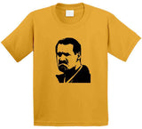 Bill Cowher Scowl Pittsburgh Legend Football Fan  T Shirt