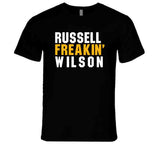 Russell Wilson Freakin Pittsburgh Football Fan T Shirt