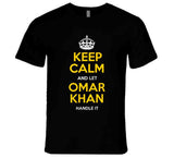 Omar Khan Keep Calm Pittsburgh Football Fan T Shirt