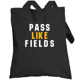 Justin Fields Pass Like Fields Pittsburgh Football Fan T Shirt