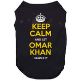 Omar Khan Keep Calm Pittsburgh Football Fan T Shirt