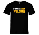Russell Wilson Danger Russ Pittsburgh Football Fan T Shirt