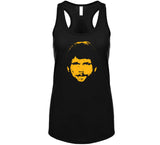 Jack Ham Silhouette Pittsburgh Football Fan Distressed T Shirt