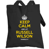 Russell Wilson Keep Calm Pittsburgh Football Fan T Shirt