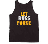 Russell Wilson Let Russ Forge  Pittsburgh Football Fan T Shirt