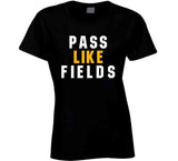 Justin Fields Pass Like Fields Pittsburgh Football Fan T Shirt