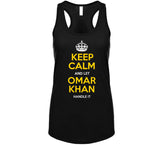 Omar Khan Keep Calm Pittsburgh Football Fan T Shirt