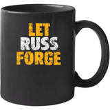 Russell Wilson Let Russ Forge  Pittsburgh Football Fan T Shirt