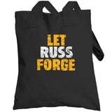 Russell Wilson Let Russ Forge  Pittsburgh Football Fan T Shirt
