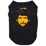 Jack Ham Silhouette Pittsburgh Football Fan Distressed T Shirt