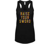 Raise Your Sword Pittsburgh Baseball Fan T Shirt