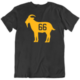 Mario Lemieux Goat 66 Pittsburgh Hockey Fan V2 T Shirt