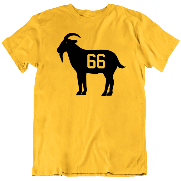 Mario Lemieux Goat 66 Pittsburgh Hockey Fan V4 T Shirt