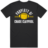 Chase Claypool Property Of Pittsburgh Football Fan T Shirt