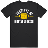 Diontae Johnson Property Of Pittsburgh Football Fan T Shirt