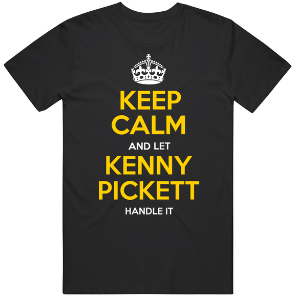 Kenny Pickett Keep Calm Pittsburgh Football Fan T Shirt
