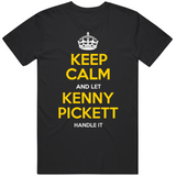 Kenny Pickett Keep Calm Pittsburgh Football Fan T Shirt