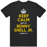 Benny Snell Jr Keep Calm Pittsburgh Football Fan T Shirt
