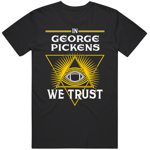 George Pickens We Trust Pittsburgh Football Fan T Shirt
