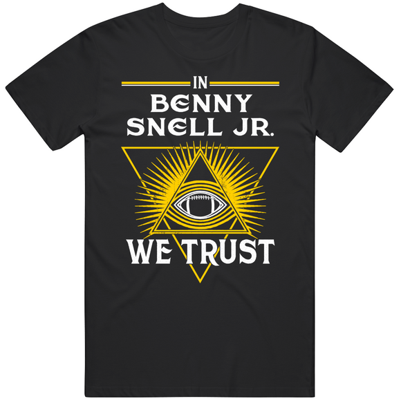 Benny Snell Jr We Trust Pittsburgh Football Fan T Shirt