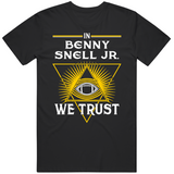 Benny Snell Jr We Trust Pittsburgh Football Fan T Shirt