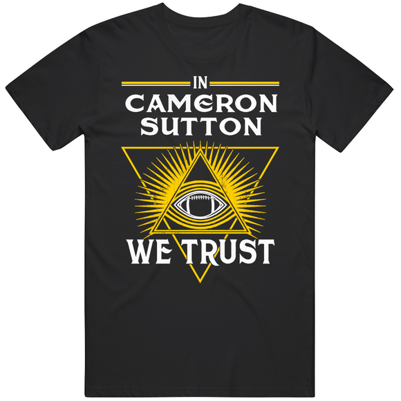 Cameron Sutton We Trust Pittsburgh Football Fan T Shirt