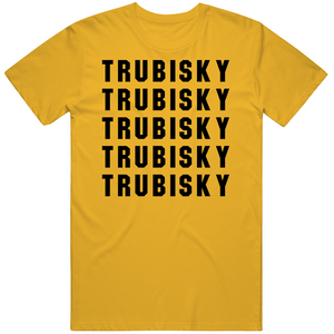 Mitch Trubisky X5 Pittsburgh Football Fan V2 T Shirt