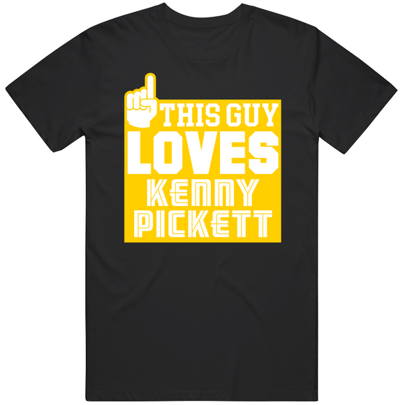 Kenny Pickett This Guy Loves Pittsburgh Football Fan T Shirt