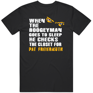Pat Freiermuth Boogeyman Pittsburgh Football Fan T Shirt