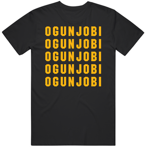 Larry Ogunjobi X5 Pittsburgh Football Fan T Shirt