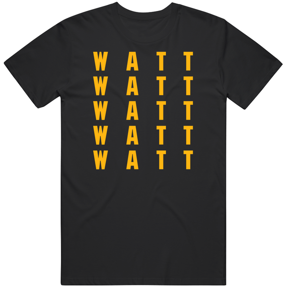 T.J. Watt X5 Pittsburgh Football Fan T Shirt