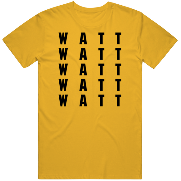 T.J. Watt X5 Pittsburgh Football Fan V2 T Shirt