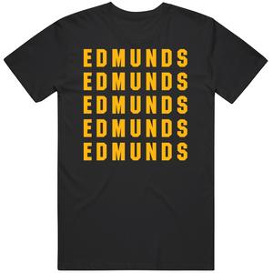 Terrell Edmunds X5 Pittsburgh Football Fan T Shirt