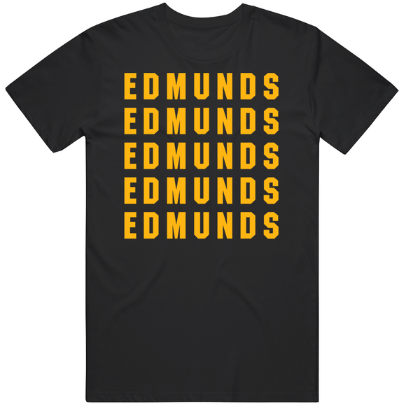 Terrell Edmunds X5 Pittsburgh Football Fan T Shirt