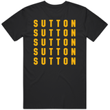 Cameron Sutton X5 Pittsburgh Football Fan T Shirt