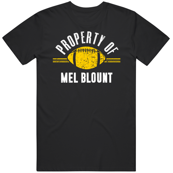 Mel Blount Property Of Pittsburgh Football Fan T Shirt