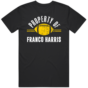 Franco Harris Property Of Pittsburgh Football Fan T Shirt