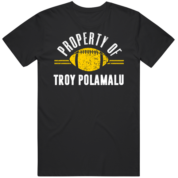 Troy Polamalu Property Of Pittsburgh Football Fan T Shirt